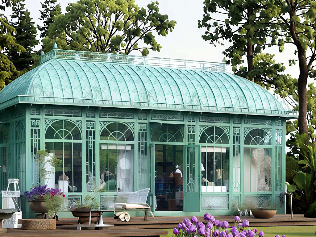 Custom Victorian Glasshouse With Hot Dip Galvanized Ysgh 164